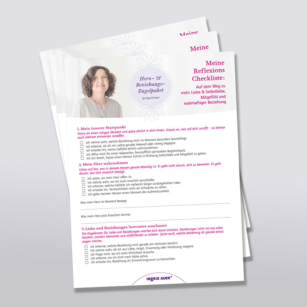 Ansicht Herz Checkliste