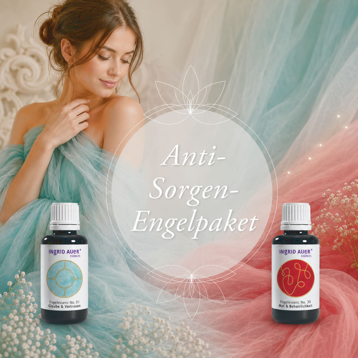 Anti-Sorgen-Engelpaket mit Engelessenzen von Ingrid Auer